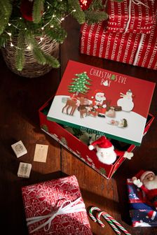 Red/Green Christmas Eve Gift Box (T68041) | €5.50