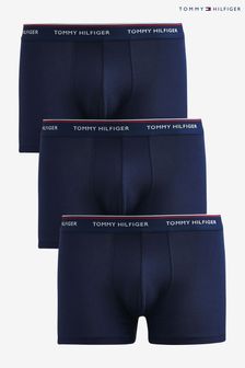 מארז 3 תחתוני בוקסר של Tommy Hilfiger בייסיק מובחרים בצבע כחול  (T68042) | ‏205 ₪