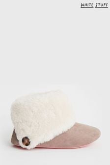 White Stuff Brown Slouchy Slipper Booties (T69186) | 16 €