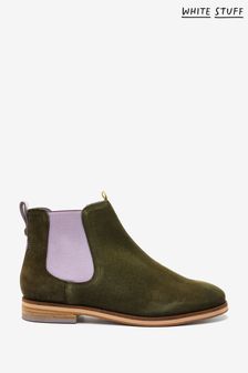 White Stuff Green Flora Suede Chelsea Boots (T69187) | 3,611 UAH