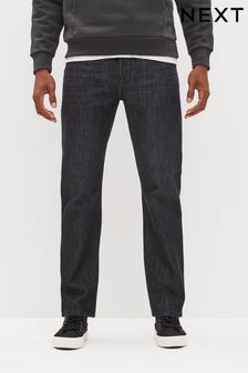 Black Straight Fit Cotton Jeans (T69289) | 804 UAH