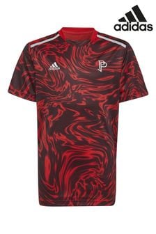 adidas Red Pogba Junior Jersey (T69802) | €16