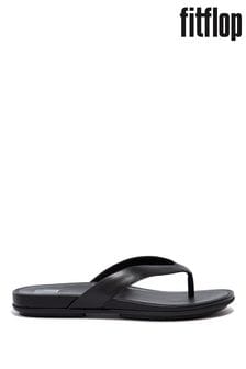 FitFlop Gracie Leather Flip-Flops (T70376) | $111