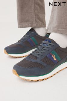 Navy Blue Runner Style Trainers (T70385) | €39