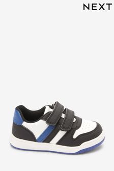 Blue/Black Skate Strap Touch Fastening Shoes (T70518) | €12 - €14