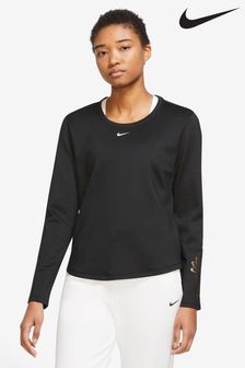 Nike Black One Tech Fleece Long Sleeve Top (T70550) | €30