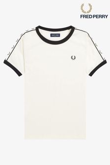 Fred Perry Boys Taped Ringer T-Shirt