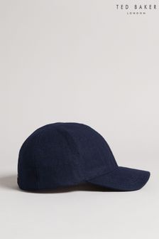 Ted Baker Navy Blue Concker Wool Baseball Cap (T70791) | ₪ 182