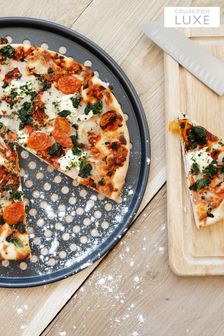 Luxe Grey Pizza & Crisper Set (T71366) | $52