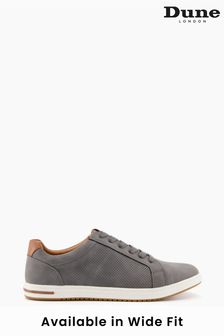 Dune London Grey Tezzy Perf Entry Trainers (T71461) | €110