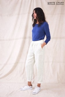 White Stuff White Effie Linen Trousers (T71917) | €37