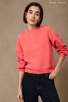 Mint Velvet Pink Puff Sleeve Sweatshirt (T72026) | 79 €
