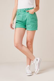 Green Denim Shorts (T72242) | €28
