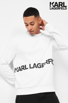 Karl Lagerfeld White Sweatshirt (T72757) | $241