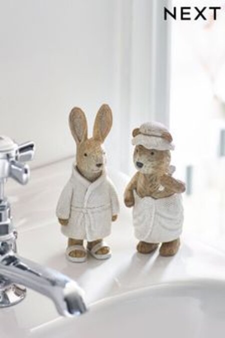 Set Of 2 Woodland Spa Ornaments (T73053) | €11