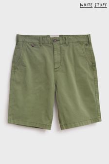 White Stuff Green Sutton Organic Chino Shorts (T73673) | €58
