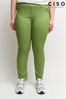 CISO Green Skinny Fit Trousers (T74011) | €30