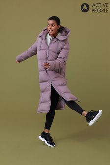 Active People Womens Purple Cosi Cloud Long Jacket (T74111) | $247