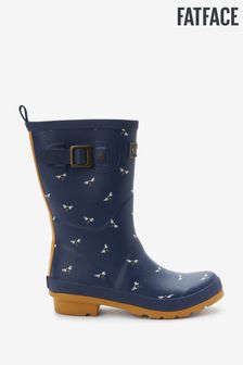 FatFace Womens Mid Height Printed Wellies