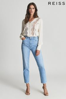 Reiss Sarah Paige Straight Leg Jeans (T74434) | ‏1,308 ‏₪