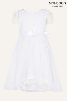 Monsoon White Nordic Lace Communion Dress (T74885) | €69 - €83