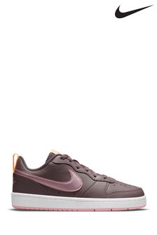 Violett - Nike Court Borough Niedriger Sneaker für Jugendliche (T75310) | 51 €