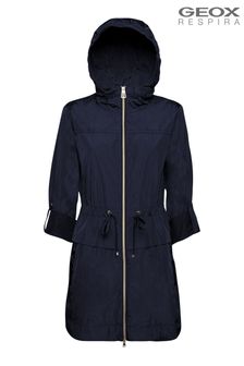 Geox Womens Blue Topazio Jacket (T75312) | $459