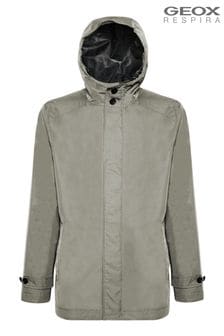 Geox Mens Grey Bayle Parka Jacket (T75315) | $324