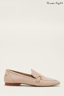Phase Eight Natural T-Bar Leather Mules (T76197) | $209