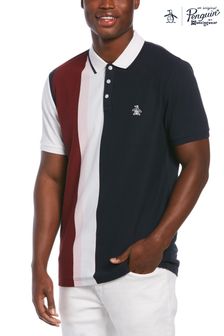 Original Penguin Polo-Shirt mit vertikalen Streifen, Blau (T76388) | 37 €