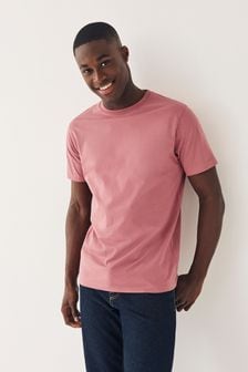 Light Pink Crew Regular Fit T-Shirt (T76450) | €9.50
