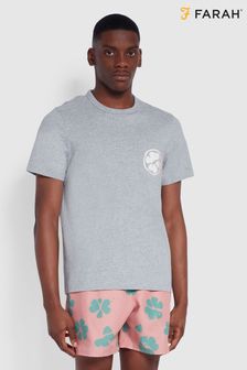 Farah Preston T-Shirt mit Rundhalsausschnitt, Weiß (T76554) | 47 €