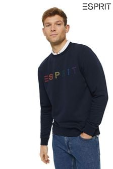 Esprit Navy Blue Logo Sweatshirt (T76875) | 32 €