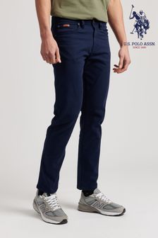 Mornarsko modre tkane hlače U.s. Polo Assn. Blazer Uspa (T77012) | €32