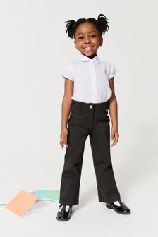 Clarks Grey Bootcut Girls School Trousers (T77230) | €18.50 - €21.50