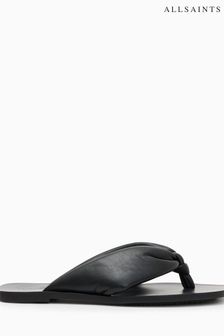 AllSaints Black Loop Sandals (T77606) | €72