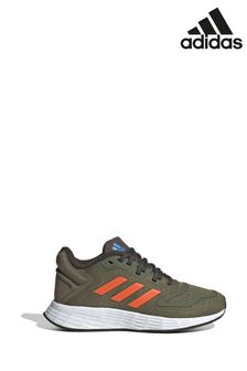 adidas Green Duramo 10 Lightmotion Sport Kids Running Lace Trainers (T77623) | $50