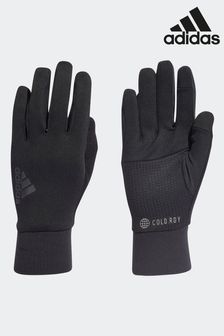 adidas Black Adult COLD.RDY Running Gloves (T77788) | 163 QAR