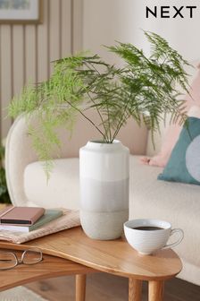 Grey Ombre Ceramic Vase (T78144) | OMR8