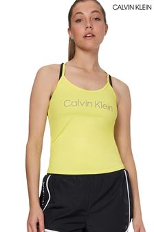 גופייה של Calvin Klein דגם Ck Essentials בצהוב (T79192) | ‏149 ₪