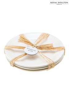 Royal Doulton Set of 4 Natural Pure Side Plates (T79235) | €26