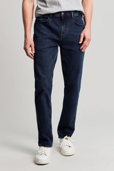 Joules Oakham Ink Wash Denim Slim Fit Five Pocket Denim Jeans (T79710) | Kč1,980