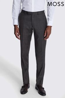 Moss Bros Tailored Fit Grey Check Suit: Trousers (T79950) | 134 €