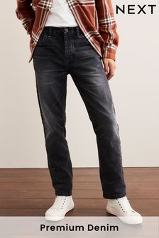 Mid Grey Slim Fit Premium Heavyweight Jeans (T80325) | €58