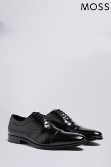 حذاء أكسفورد أسود John White Guildhall من Moss (T80393) | 663 ر.س‏