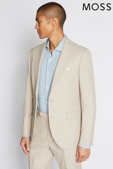 Пиджак из Бежевый цвет Зауженный крой шерсти Moss (T80402) | €110