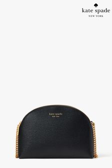 Czarna skórzana torebka crossbody Kate Spade New York Morgan Saffiano Dome (T80546) | 1,420 zł