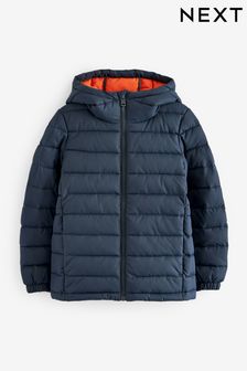 Quilted Midweight Hooded Jacket (3-17yrs)