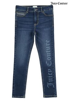جينز أزرق سكيني عليه الماركة من Juicy Couture (T82017) | 21 ر.ع - 28 ر.ع