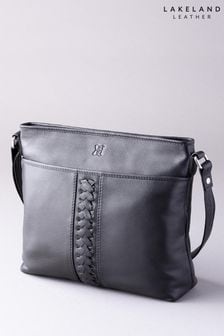 黑色 - Lakeland Leather Farlam皮革斜背包 (T82450) | NT$2,800